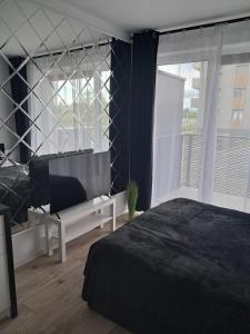 Vuode tai vuoteita majoituspaikassa Apartament Diament 1 - Jezioro Nyskie