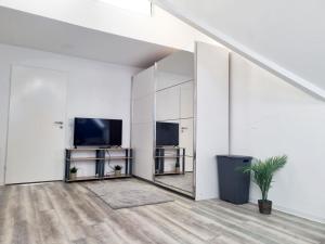 Μια τηλεόραση ή/και κέντρο ψυχαγωγίας στο Big Apartment in Friedrichsdorf