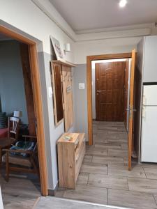 Η κουζίνα ή μικρή κουζίνα στο Apartament POD CHEŁMCEM