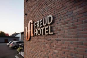 Certifikát, hodnocení, plakát nebo jiný dokument vystavený v ubytování Hotel Freud