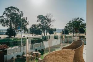 Uma varanda ou terraço em Villas de La Ribera