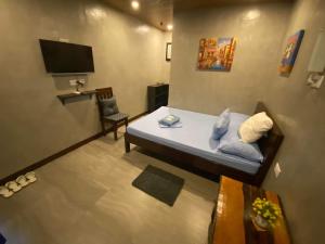 Wilnags Inn Puerto Princesa near airport電視和／或娛樂中心