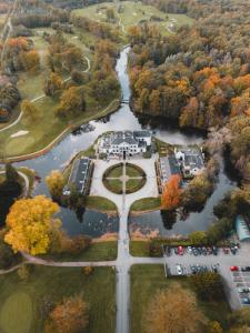 Uma vista aérea de Kasteel Engelenburg