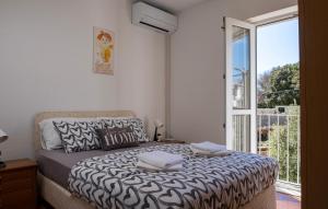 Cama ou camas em um quarto em Dubrovnik Airport Apartment Tea