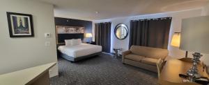 Philadelphia Suites at Airport - An Extended Stay Hotel 객실 침대