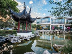 Kebun di luar Garden Hotel Suzhou