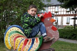 Anak-anak yang menginap di Sonnenhotel Hoher Hahn