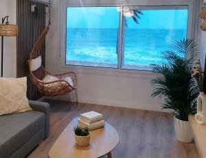 Istumisnurk majutusasutuses APARTAMENTO BELLAVISTA beach