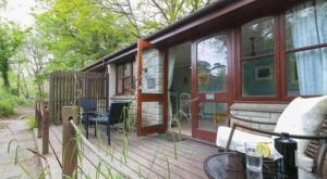 Kebun di luar Rebels Retreat - 2-Bed Chalet nr St Ives & Hayle