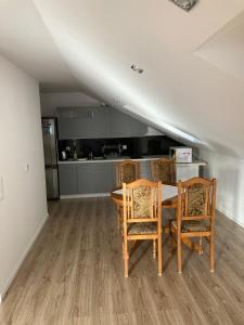 Majoituspaikan Apartament Sofii keittiö tai keittotila