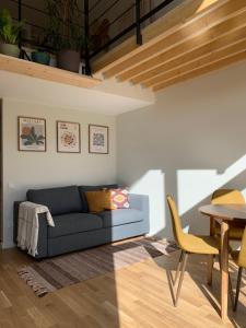 Зона вітальні в Vilnius Cozy Loft