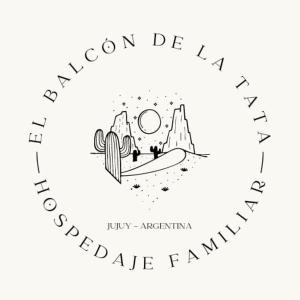 een afbeelding van een badge met de woorden vakantie de la excellence onderhandeld la mountain bij El balcón de la Tata in San Salvador de Jujuy