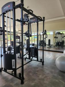 Fitnes oz. oprema za telovadbo v nastanitvi Quinta Santa Bárbara Resort