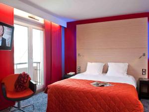 Voodi või voodid majutusasutuse ibis Styles Saint Dizier toas