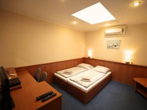 Tempat tidur dalam kamar di City center