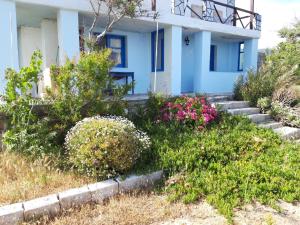 A garden outside Aegean View