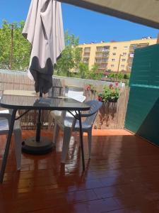 Balkon atau teras di Céntrico Apartmento