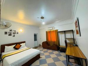 Thắng Lợi Hotel 객실 침대