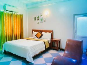 Thắng Lợi Hotel 객실 침대