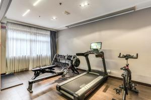 Fitnes oz. oprema za telovadbo v nastanitvi Hotel Midas Roma - A member of Barcelo Hotel Group