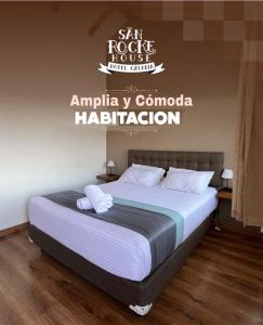 Ліжко або ліжка в номері San Rocke House Hotel