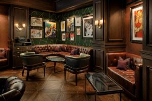 A seating area at Mandarin Oriental, New York