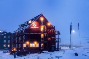 Kış mevsiminde HOTEL SØMA Ilulissat