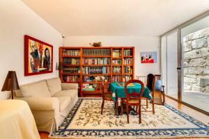 A seating area at Portugal Active Oliveiras Farm