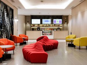 Svetainės erdvė apgyvendinimo įstaigoje ibis Styles Manila Araneta City