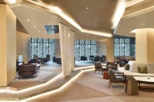 Svetainės erdvė apgyvendinimo įstaigoje Hilton Bahrain