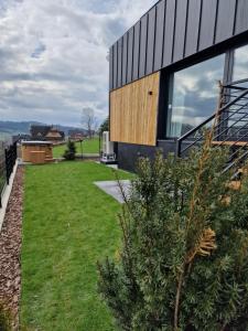 A garden outside Bukowina Tatrzańska -Czarna Góra- Black Apart- piękny widok na Tatry