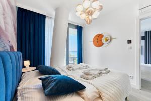 Cama ou camas em um quarto em Wave - Aurum I Apartment - Sea View