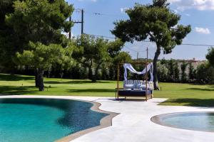 Swimming pool sa o malapit sa Villa Utopia, Private Estate at Loutraki Hills