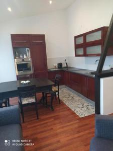 A kitchen or kitchenette at Apartament Brzechwy