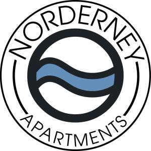 En logo, et sertifikat eller et firmaskilt på Nordstrandperlen Apartments