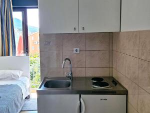 Kuhinja oz. manjša kuhinja v nastanitvi Apartments Casablanca