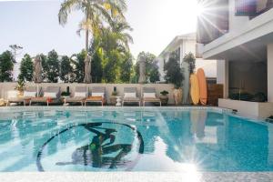 A piscina localizada em Basq House ou nos arredores