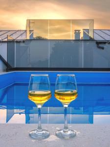 Bebidas en "Golden Sky"Rooftop Pool Villa