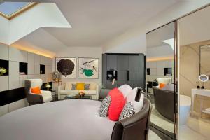 Zona d'estar a art'otel Zagreb, Powered by Radisson Hotels