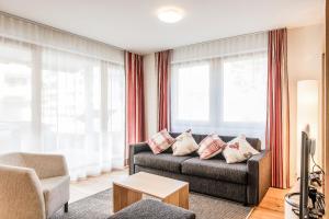 A seating area at Titlis Resort