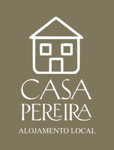 un logo per un’agenzia immobiliare con una casa di Casa Pereira a Vila Nova de Milfontes