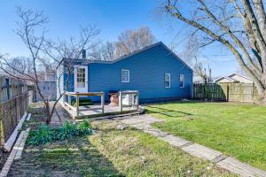 A garden outside Cozy Muncie Home Near Downtown