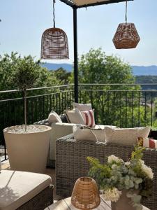 Balkon oz. terasa v nastanitvi Mougins Luxury Retreats