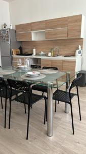 Dapur atau dapur kecil di Apartmán RUŽA