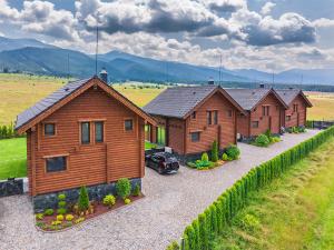 Lanskap alam di dekat chalet