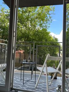 Balkon oz. terasa v nastanitvi Studio 4U