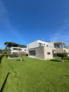 A garden outside SanPietro Vacation Rentals