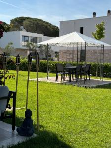 A garden outside SanPietro Vacation Rentals