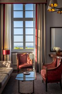 Un lugar para sentarse en Althoff Grandhotel Schloss Bensberg