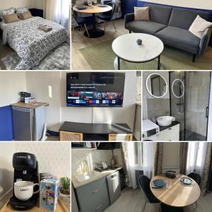 O zonă de relaxare la Appartement tout confort